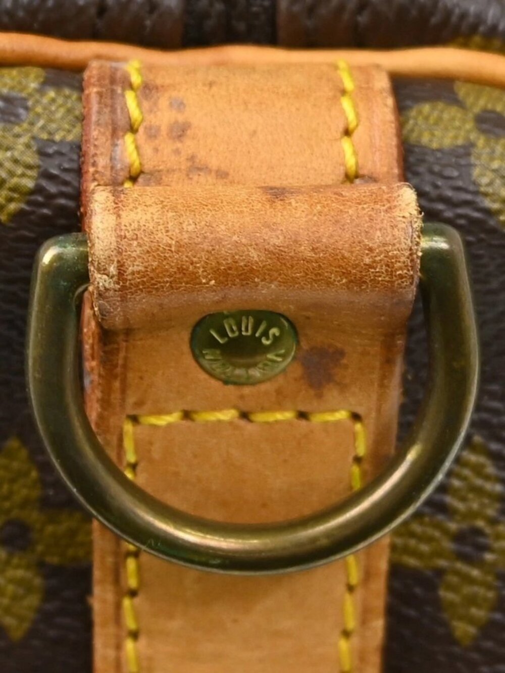 Best05 LOUIS VUITTON KEEPALL 50 BANDOULIERE HANDBAG - Picture 7 of 16